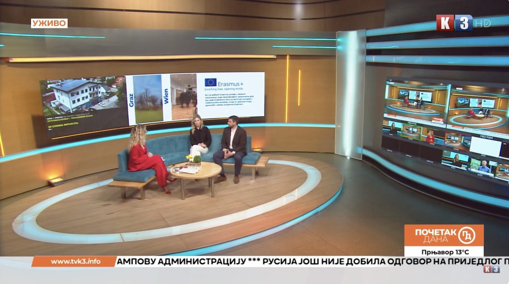 Naši profesori u u emisiji “Početak dana”, televizije K3