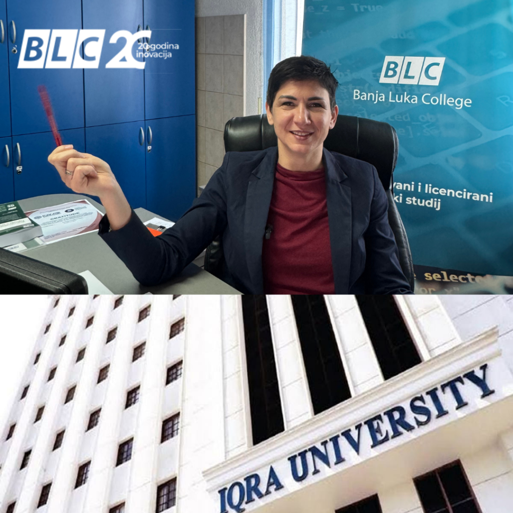 Prof. dr Svetlana Dušanić Gačić, međunarodni član Odbora za studije Departmana za poslovnu administraciju univerziteta IQRA