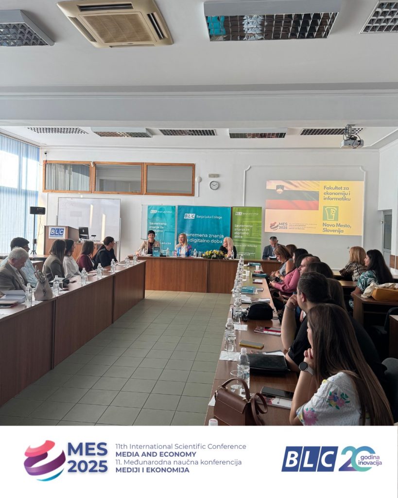 Međunarodna akademska i stručna konferencija “Mediji i ekonomija”, održana je danas na BLC-u